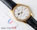 New Copy Rolex Datejust Moonphase Gold Watch - Swiss 8217 Movement